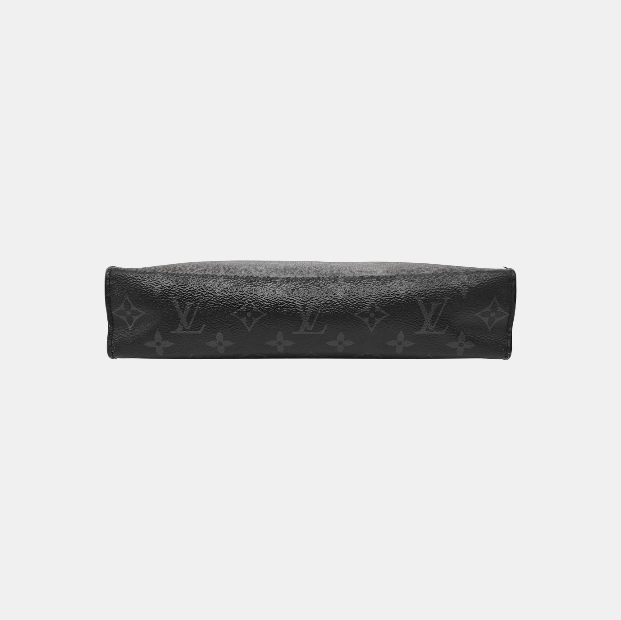Pochette Voyag MM Monogram Coated Canvas Black