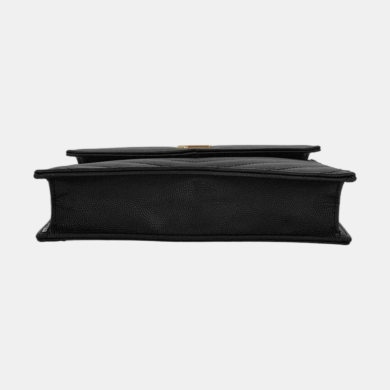 MONOGRAM WOC Chevron Calfskin Black