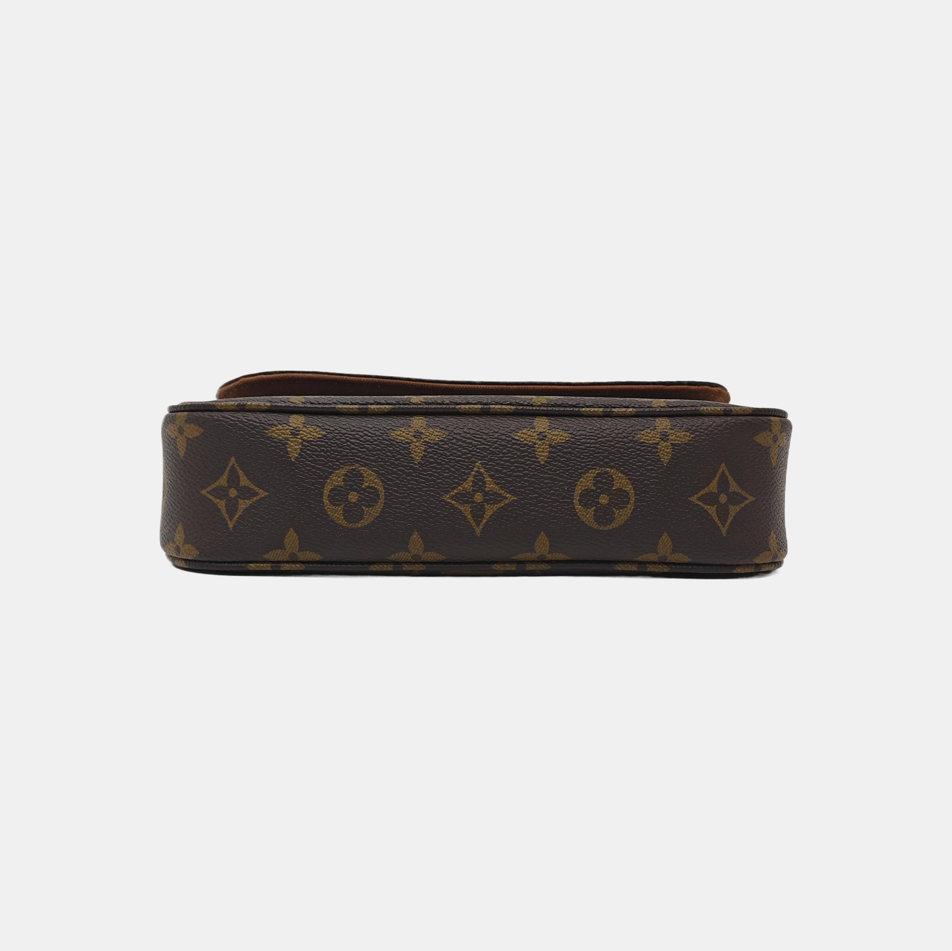 IVY Monogram Coated Canvas Brown