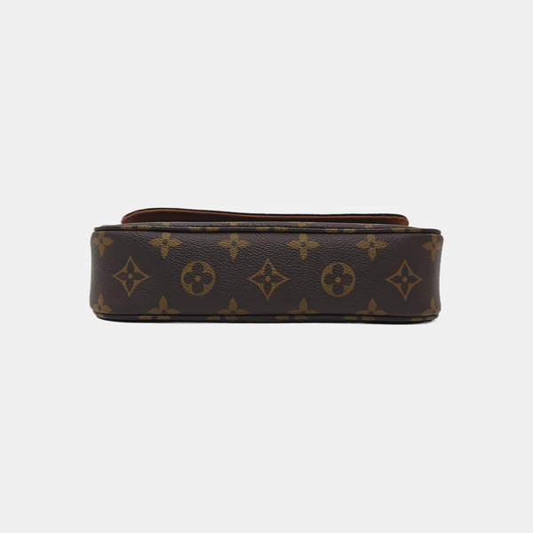 IVY Monogram Coated Canvas Brown