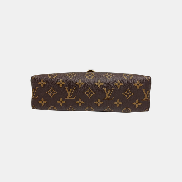 SAINT PLACIDE Monogram Coated Canvas Brown
