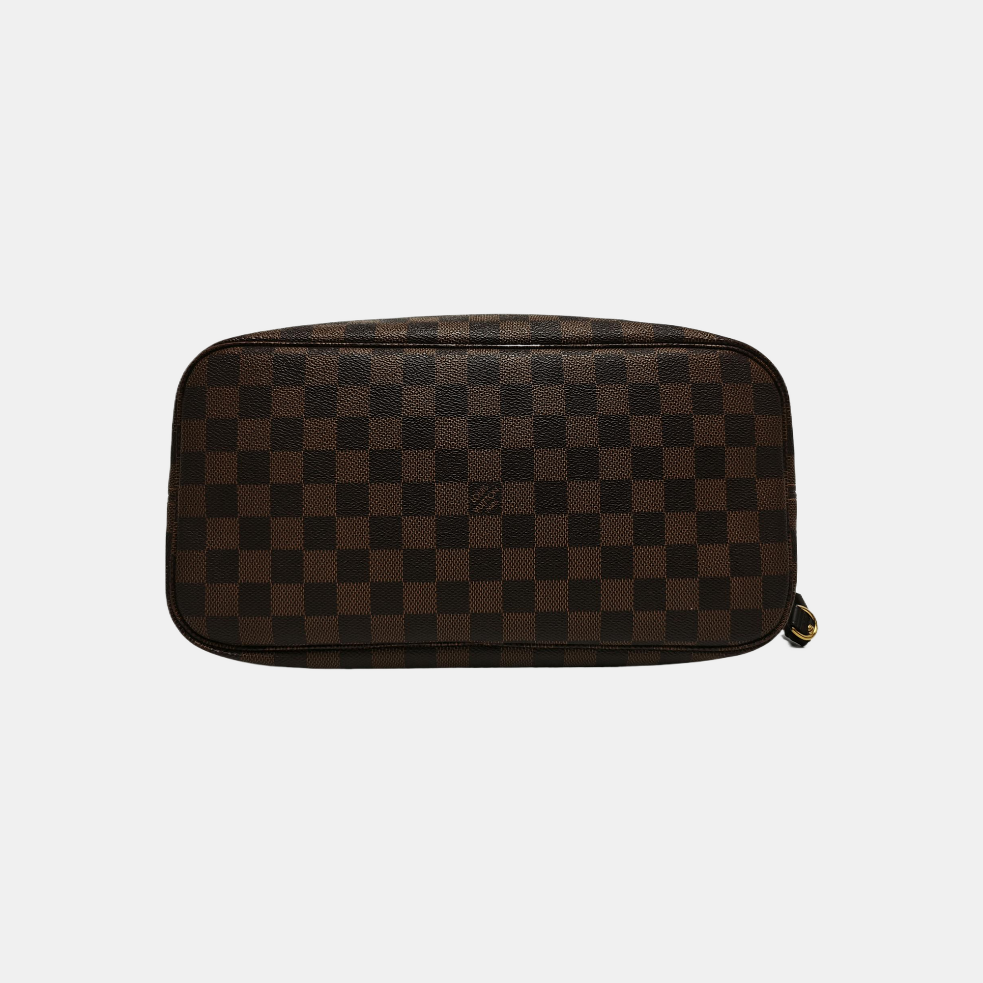 NEVERFULL MM Damier Ebene Coated Canvas Brown