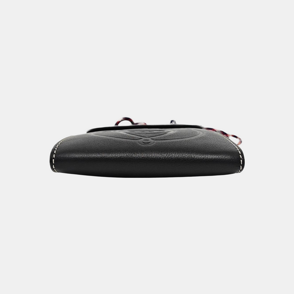 Calfskin Shoulder Bag Black