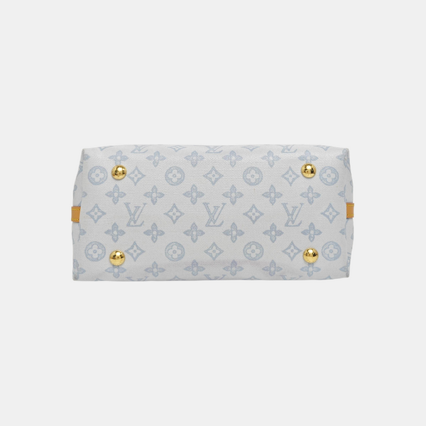CARRYALL PM Monogram Coated Canvas Blue