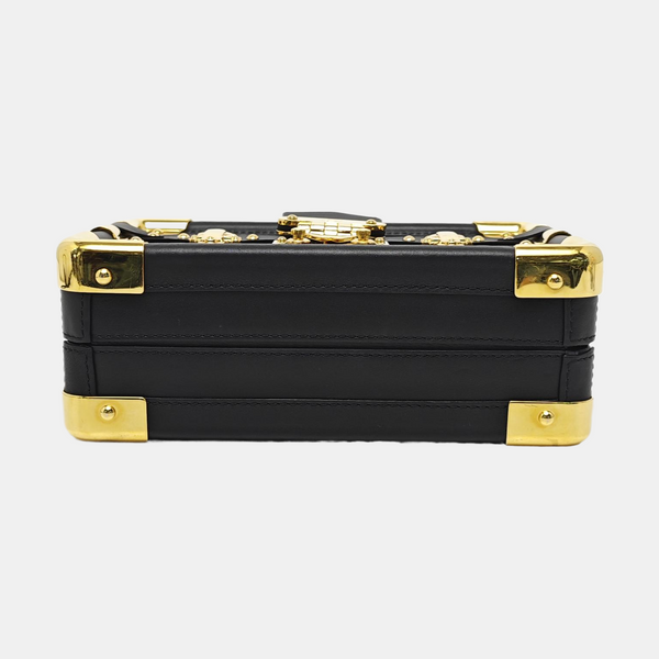 PETITE MALLE Calfskin Black