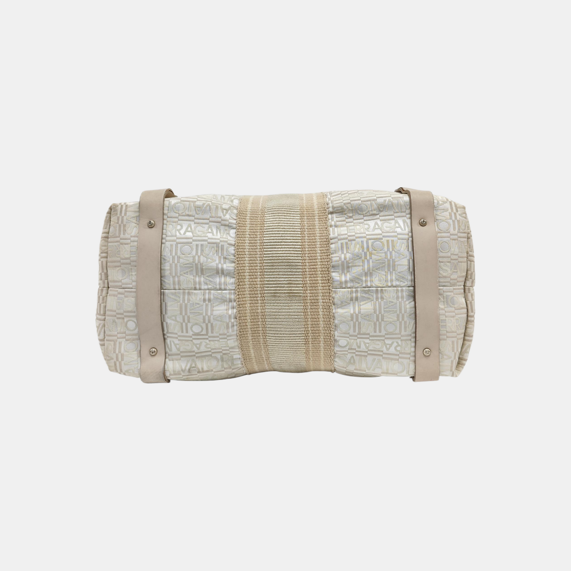 Fabric Tote Bag Beige