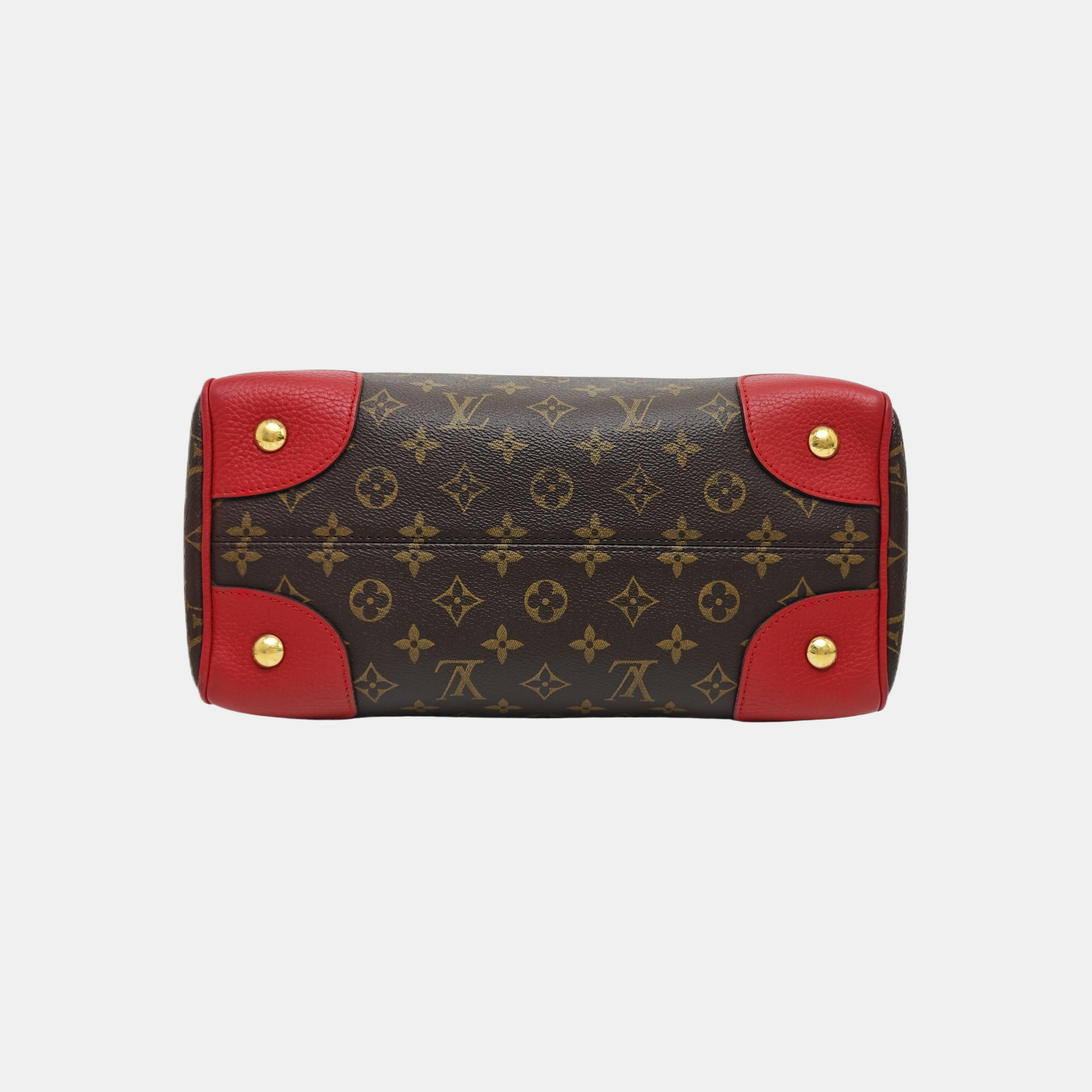 RETIRO NM Monogram Coated Canvas Brown