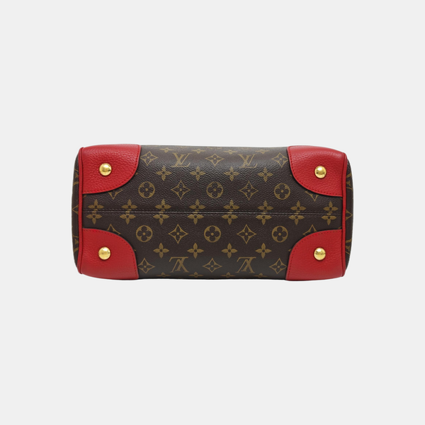 RETIRO NM Monogram Coated Canvas Brown