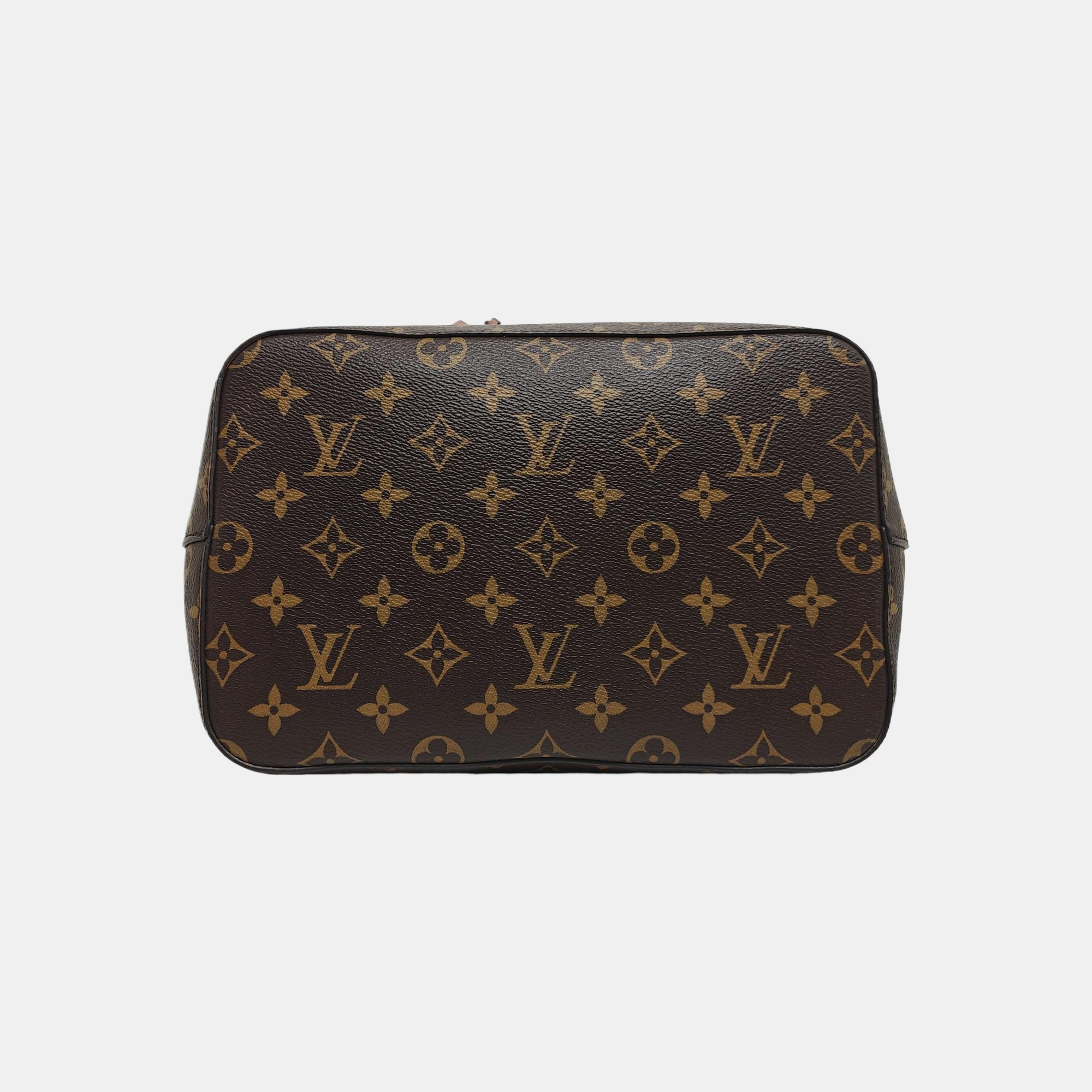 NÉONOÉ MM Monogram Coated Canvas Brown