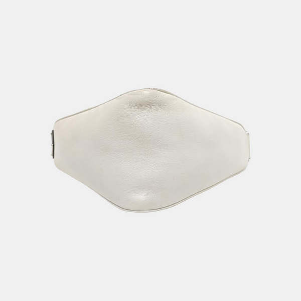 Triangle Calfskin White