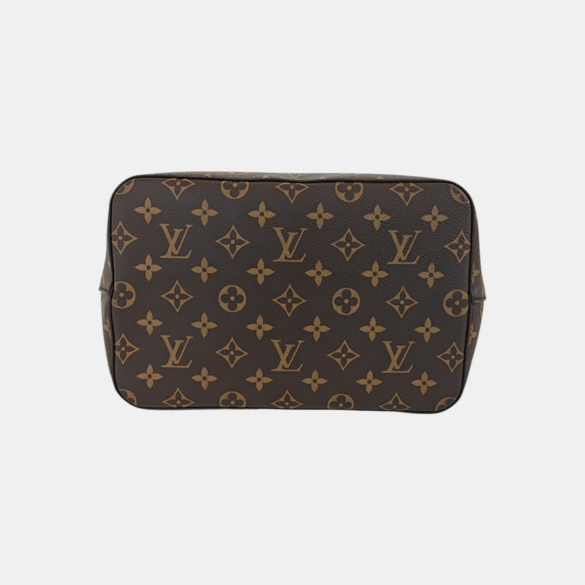 NÉONOÉ MM Monogram Coated Canvas Brown