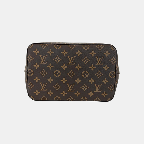 NÉONOÉ MM Monogram Coated Canvas Brown