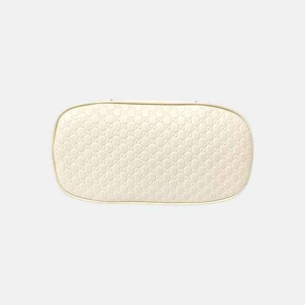 Microguccissima Monogram Calfskin Beige