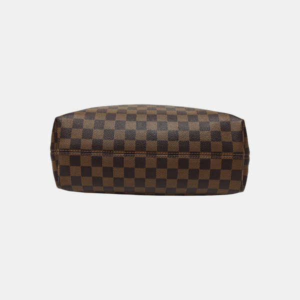GRACEFUL PM Damier Ebene Coated Canvas Brown
