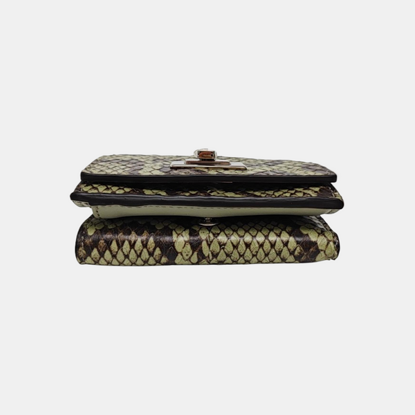 Python Wallet Green
