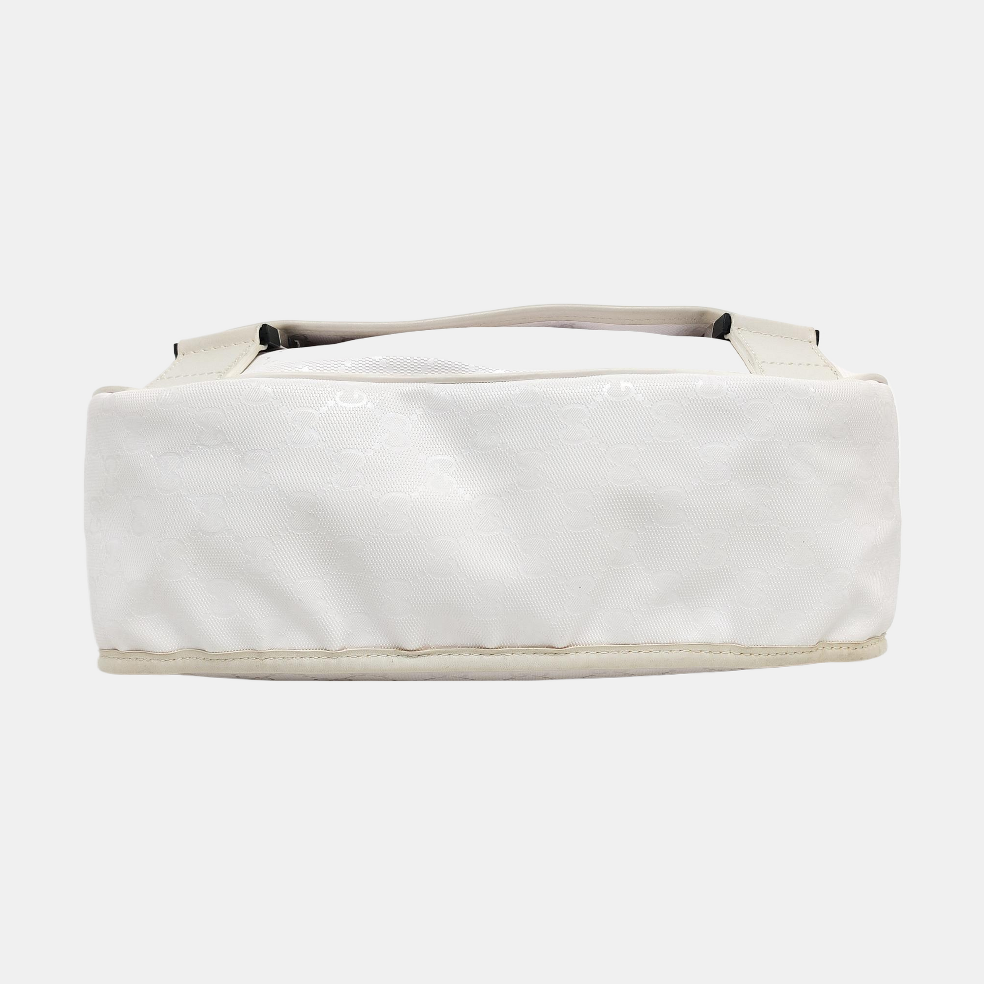 Monogram Coated Canvas White