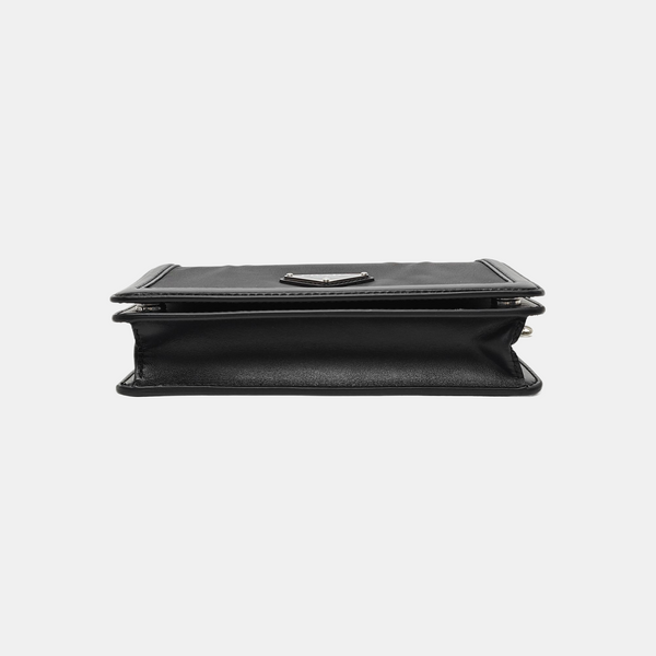 Nylon Shoulder Bag Mini Black