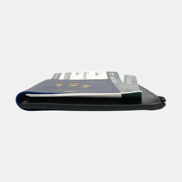 Calfskin Wallet Blue