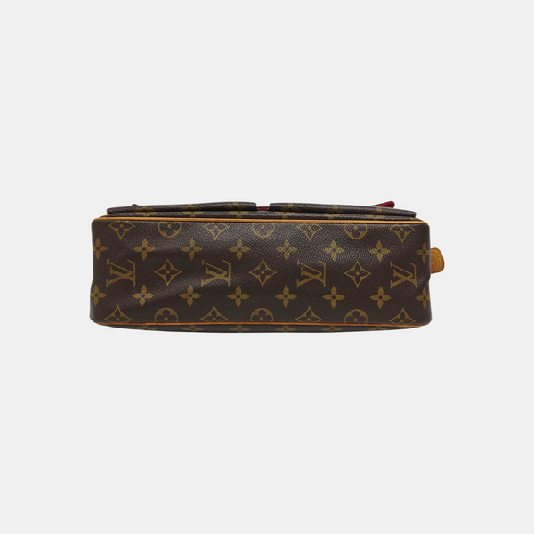 VIVA CITE Monogram Coated Canvas Brown