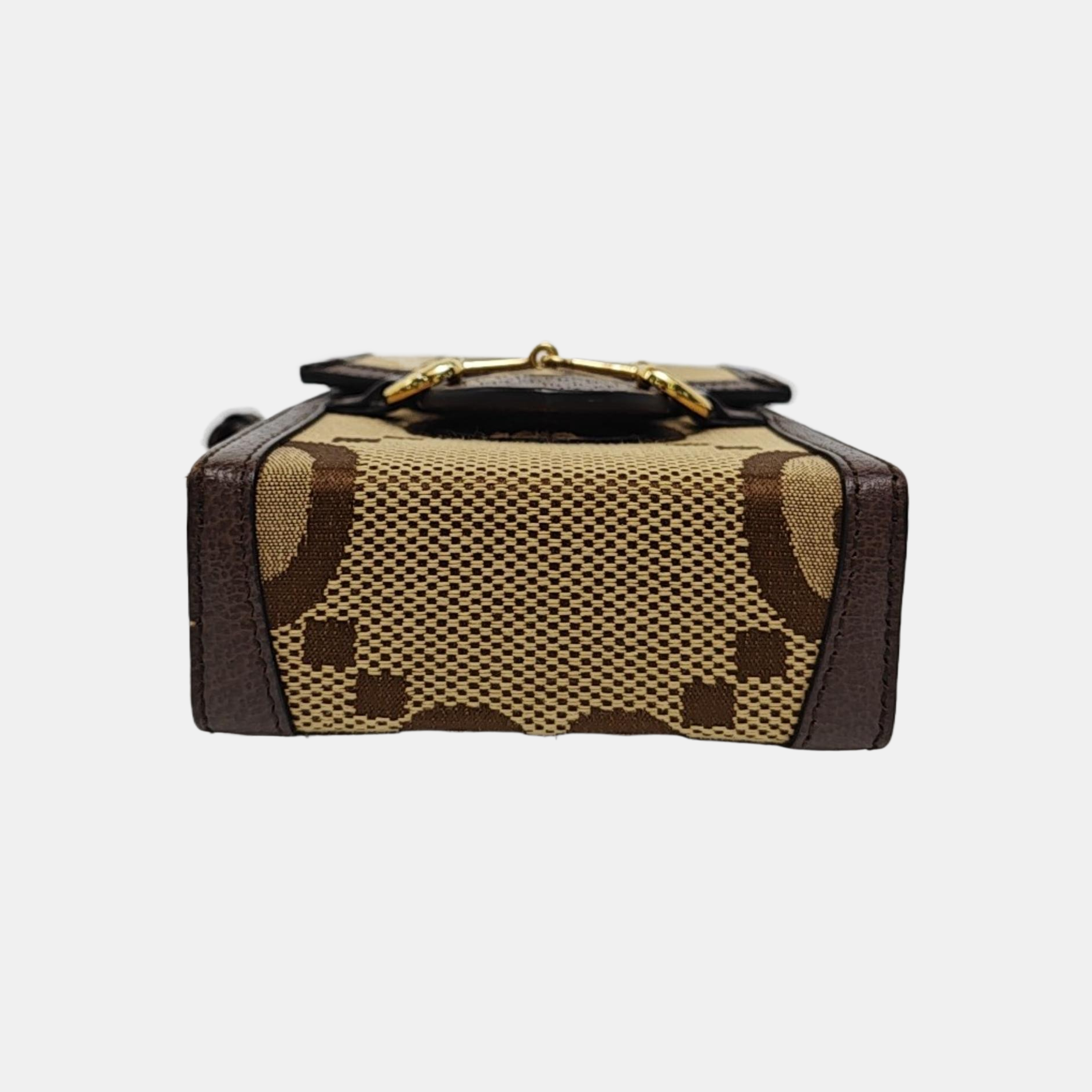 Horsebit 1955 Mini Monogram Canvas Beige
