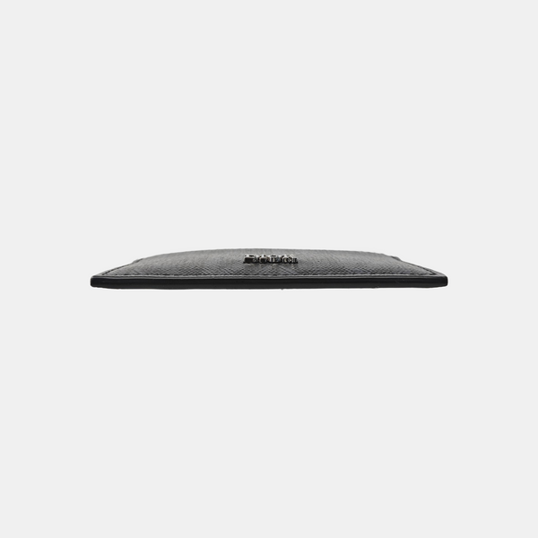 Calfskin Card Holder Black