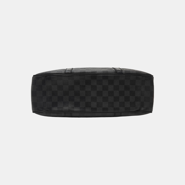 TADAO MM Damier Graphite Coated Canvas Gray