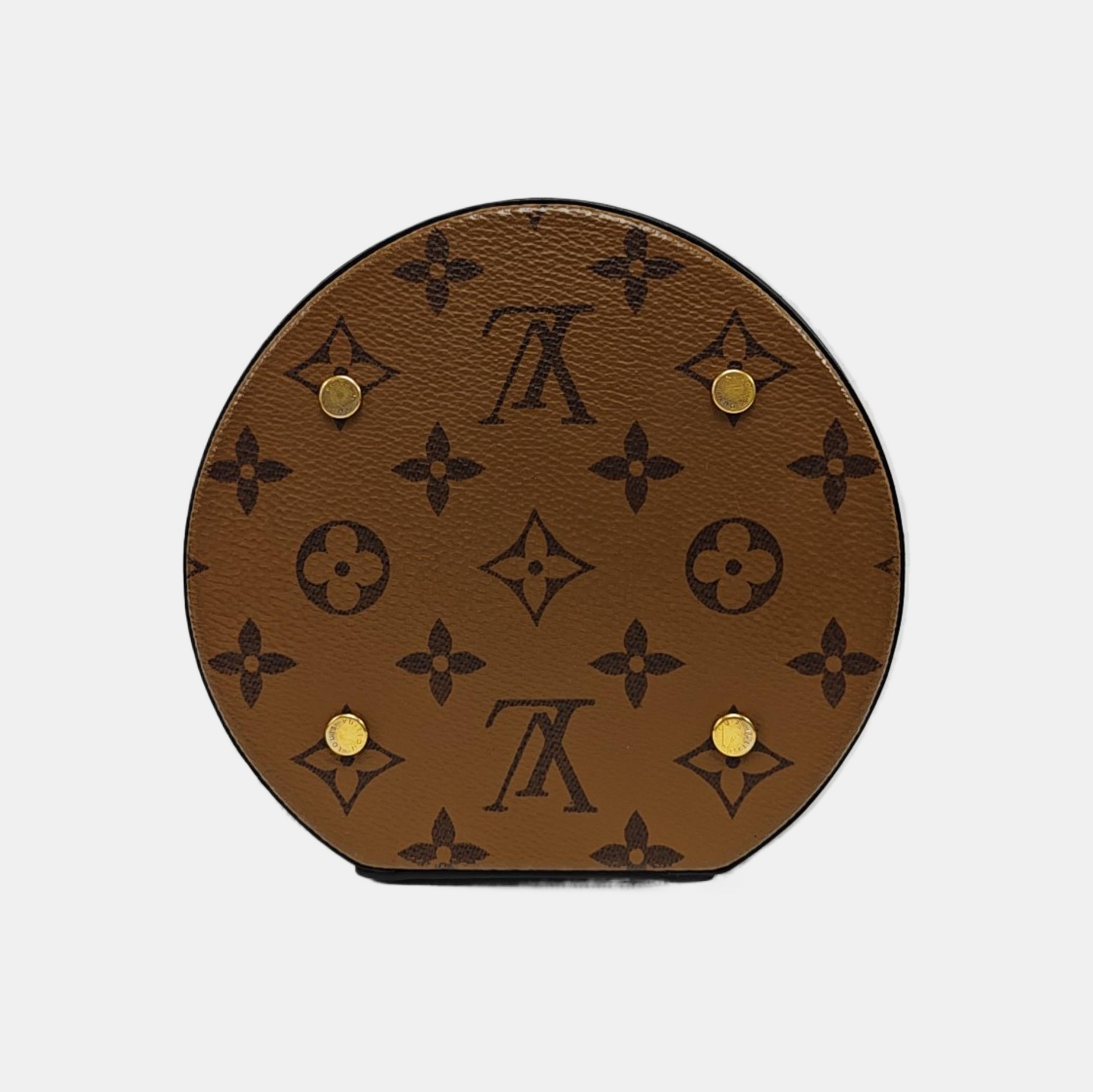 CANNES PM Monogram Coated Canvas Brown