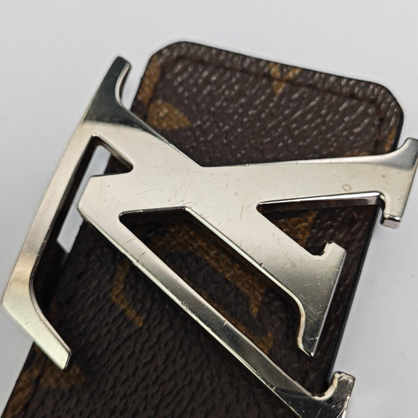 Coated Canvas Belt Brown