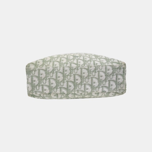 Fabric Top Handle Bag Green