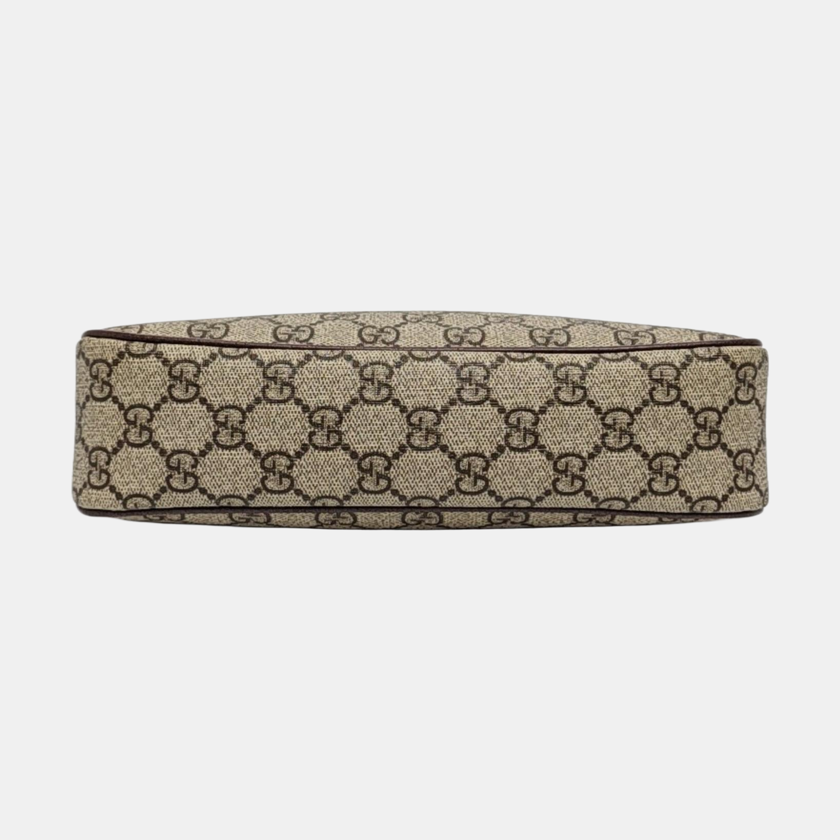 Ophidia Small Monogram Coated Canvas Brown