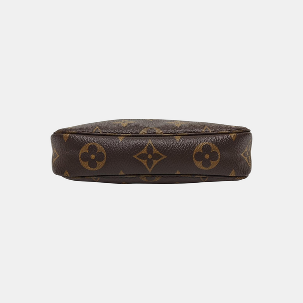 ACCESSOIRES Mini Monogram Coated Canvas Brown