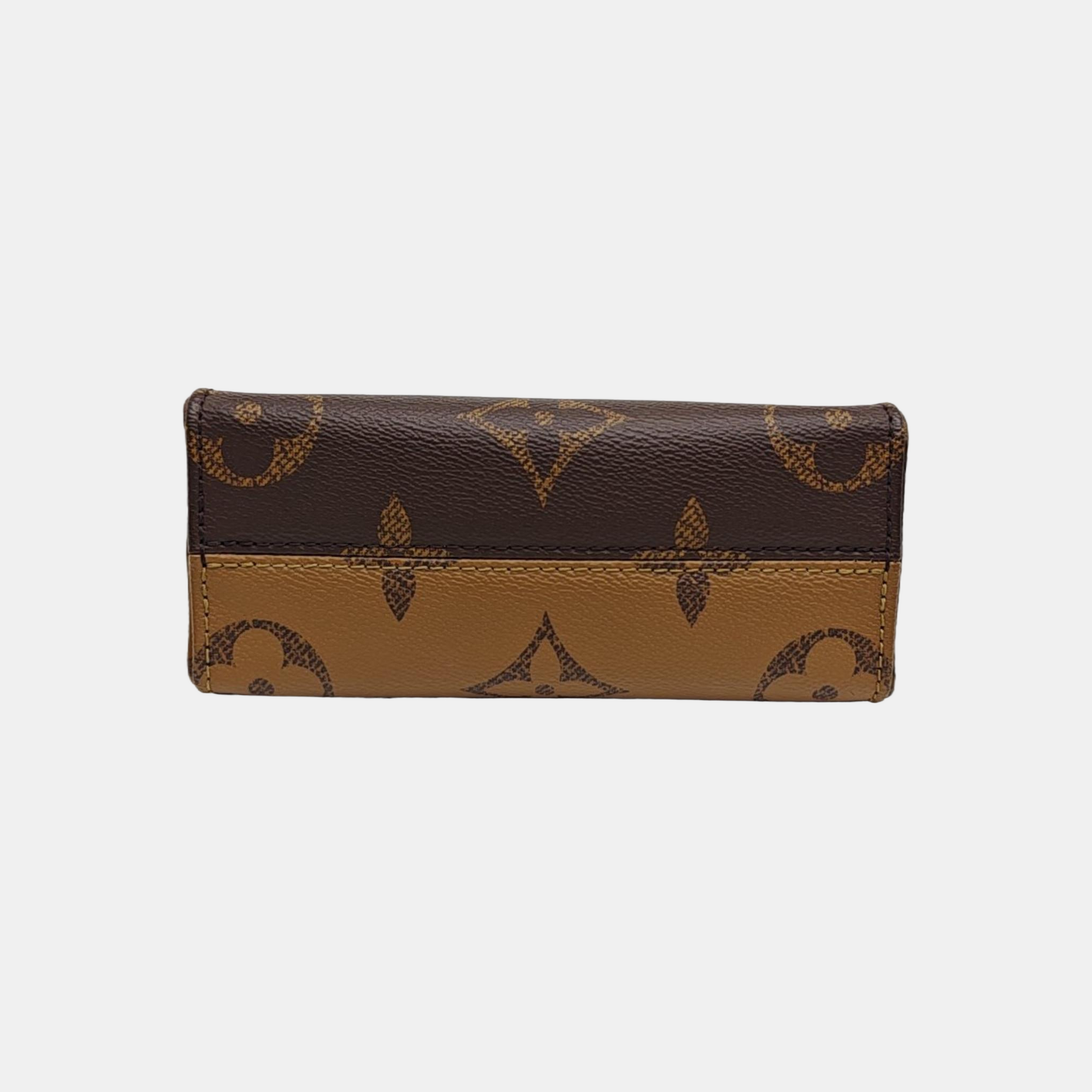 ONTHEGO BB Monogram Coated Canvas Brown