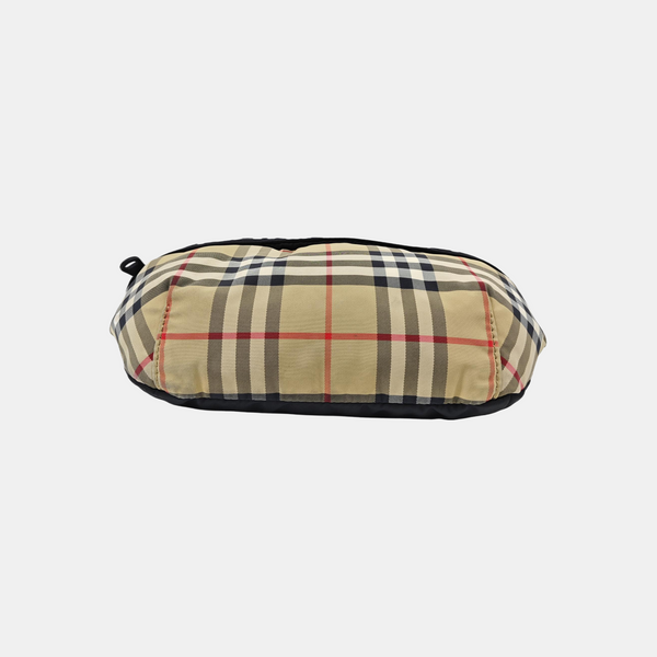 Fabric Belt Bag Brown