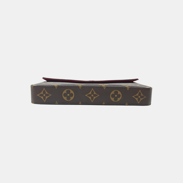 FÉLICIE Monogram Coated Canvas Brown