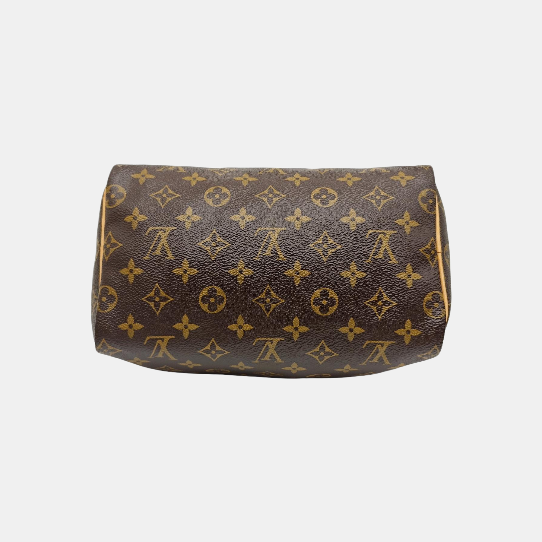 SPEEDY 25 Monogram Coated Canvas Brown