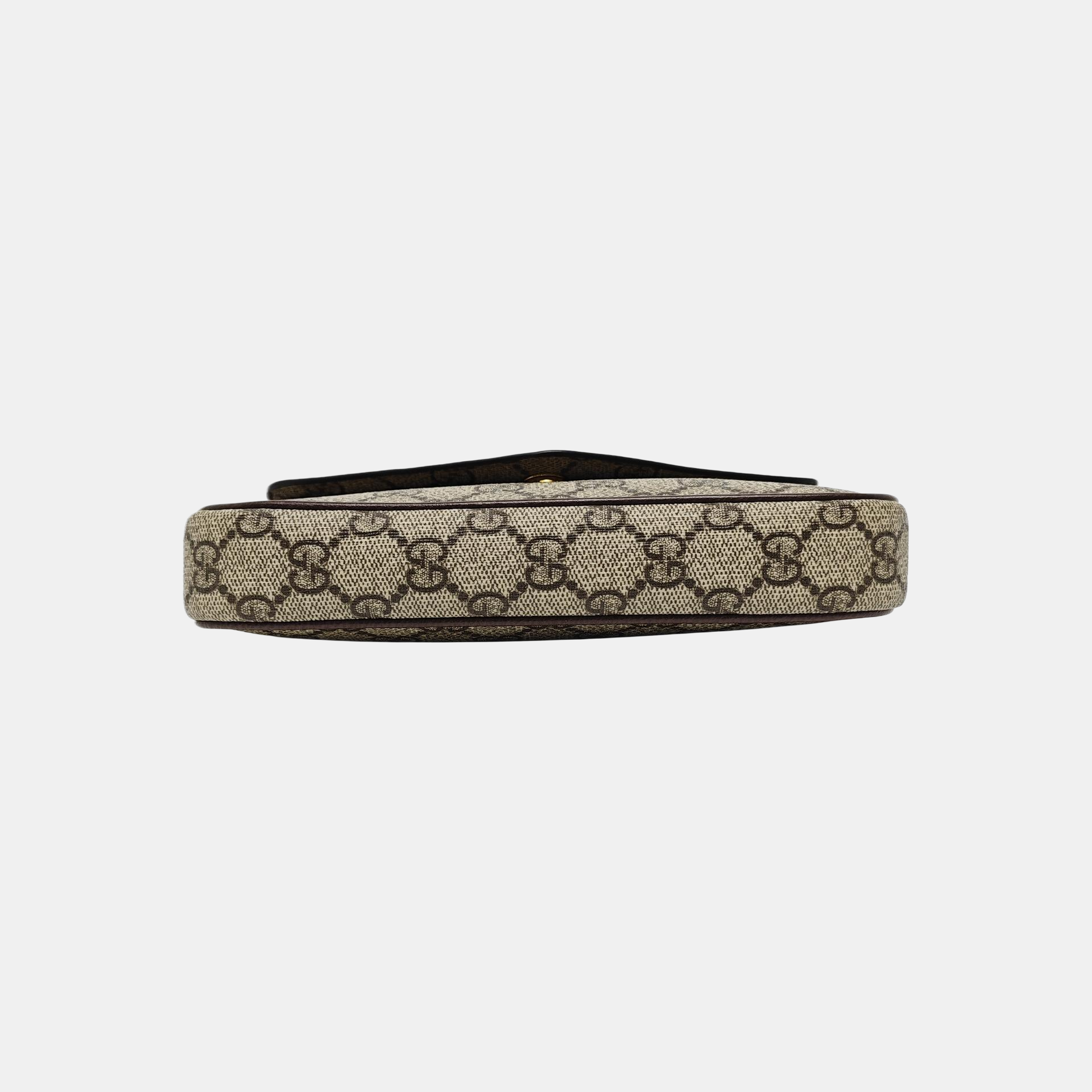 Ophidia Small Monogram Lona Revestida Beige