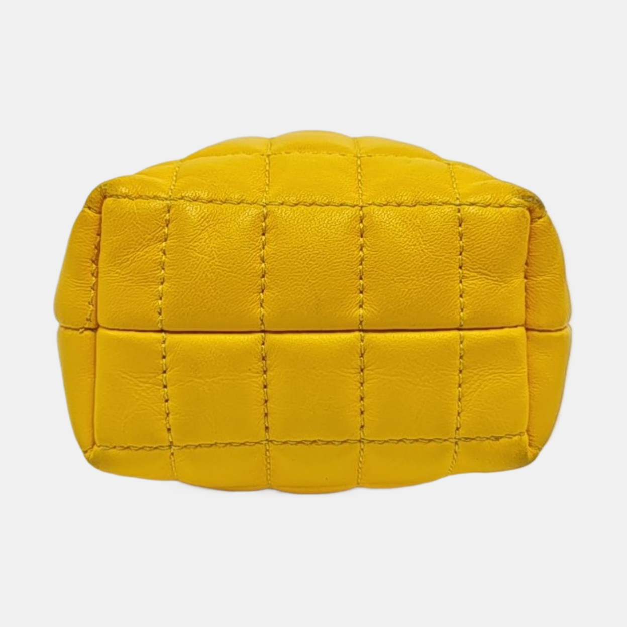 Lola Extra Small Quilted Lambskin Yellow