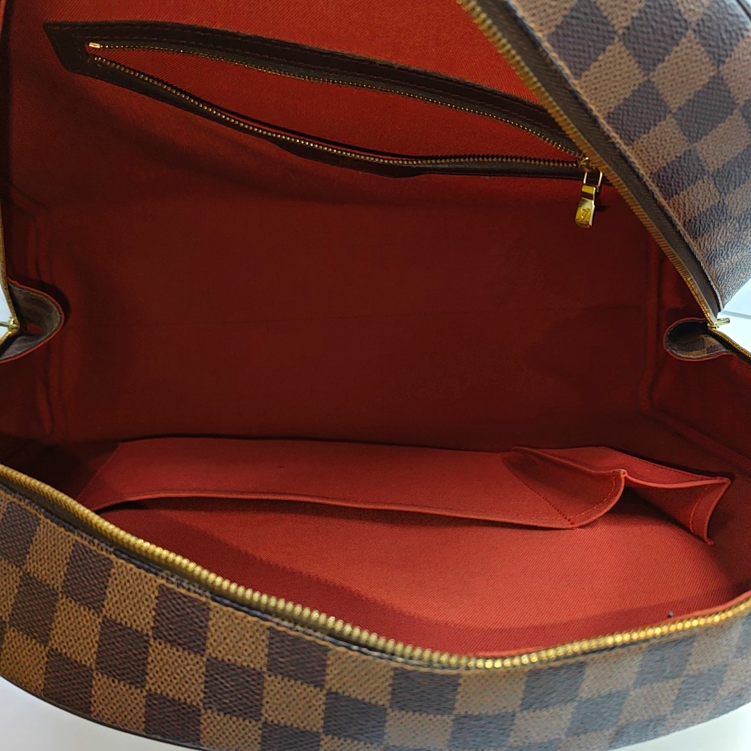 NOLITA Damier Ebene Coated Canvas Brown
