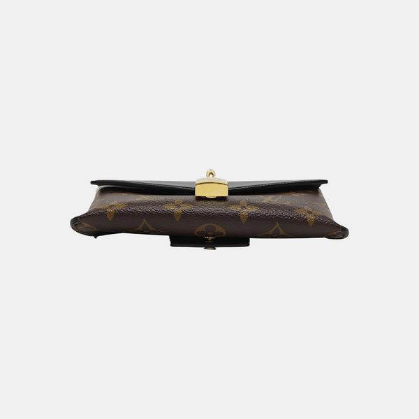 PADLOCK Monogram Coated Canvas Brown