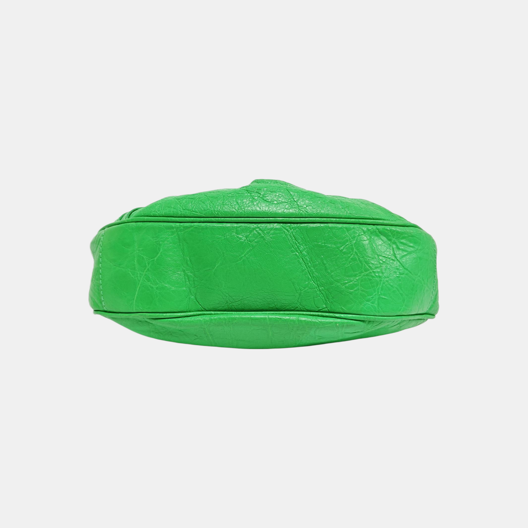 Le Cagole Mini Lambskin Green