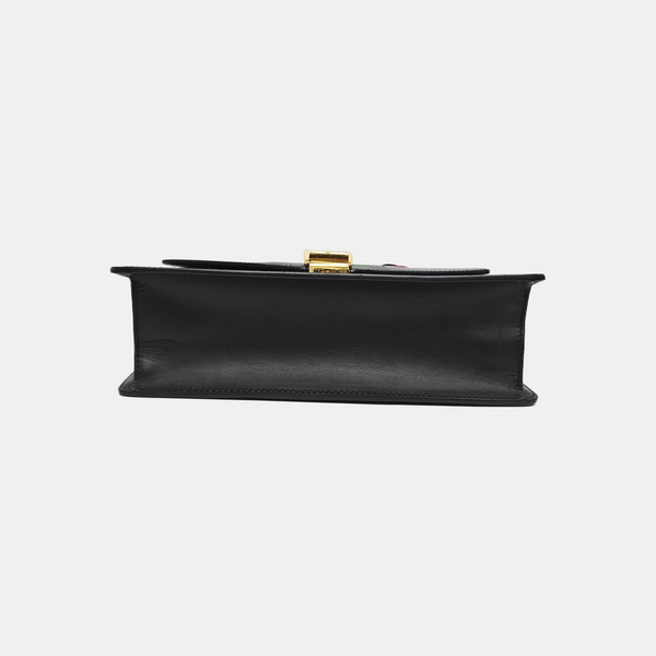 Sylvie Small Calfskin Black
