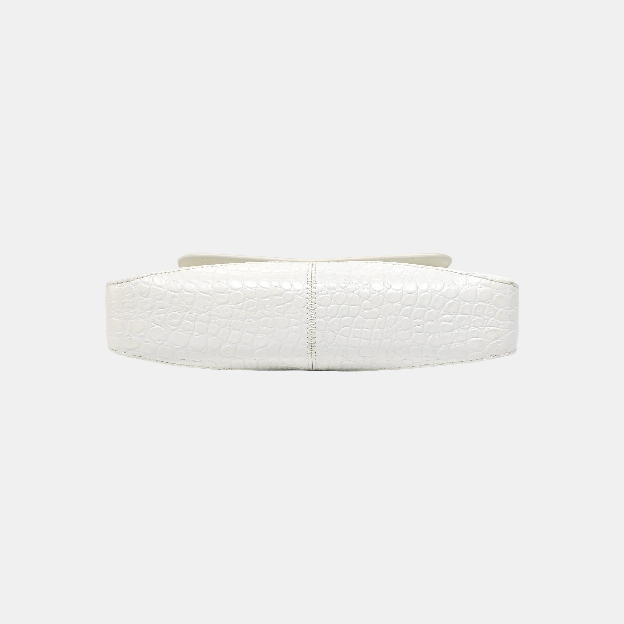 Calfskin Shoulder Bag White