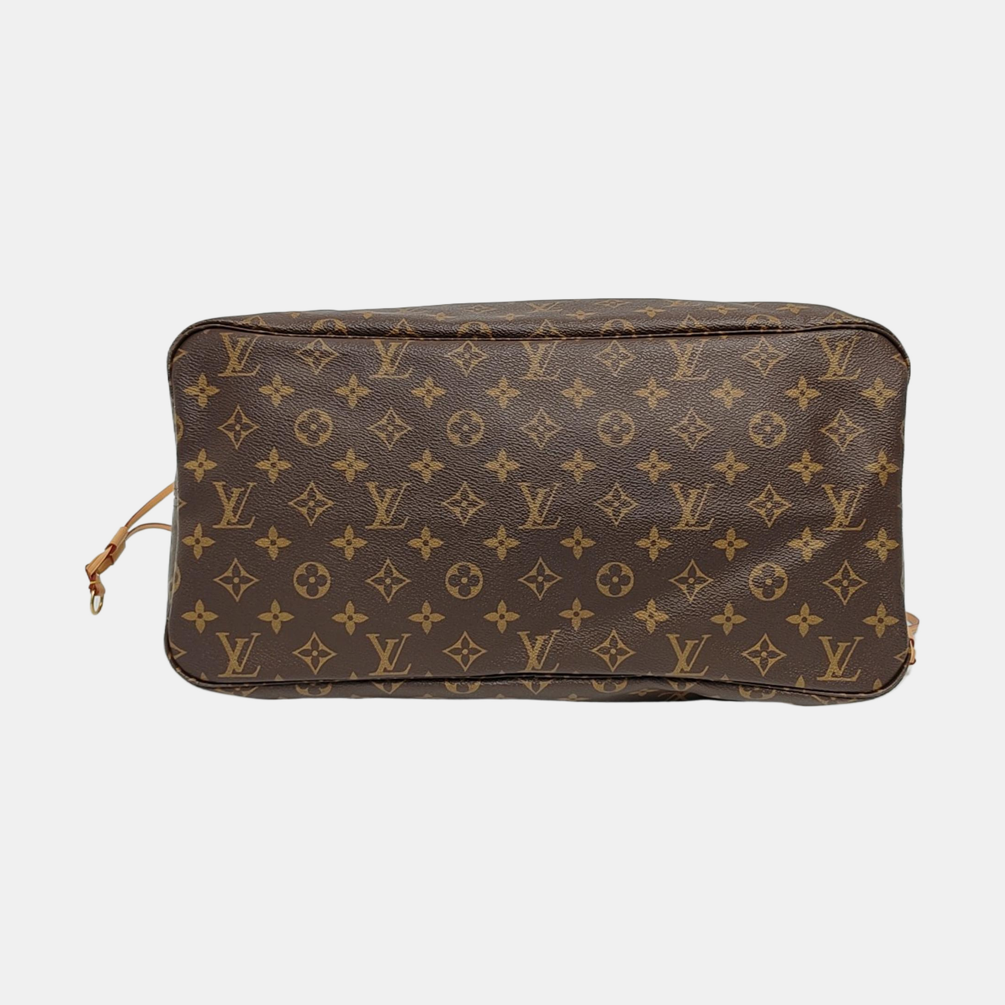 NEVERFULL GM Monogram Coated Canvas Brown