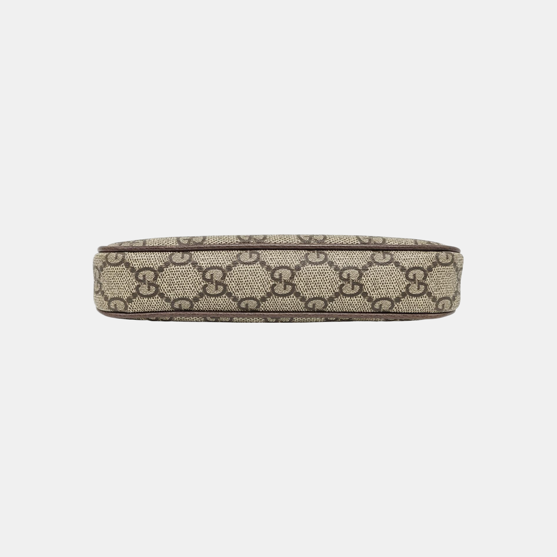 Ophidia Mini Monogram Coated Canvas Beige