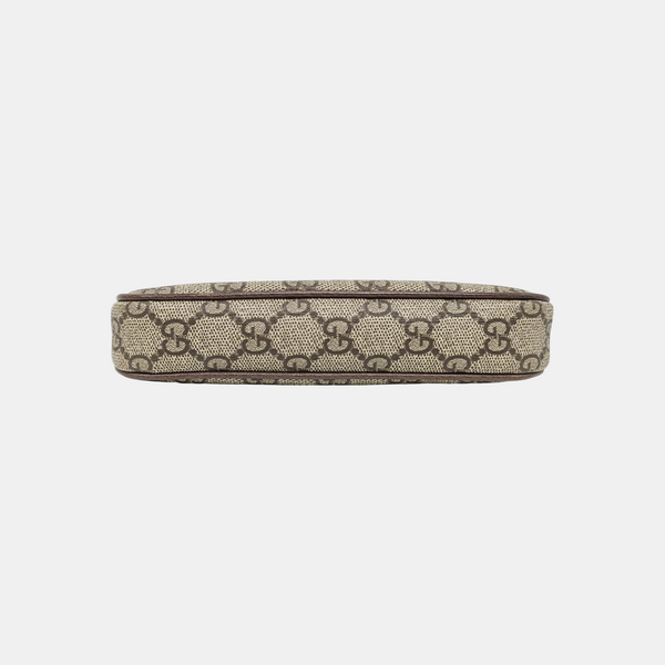Ophidia Mini Monogram Coated Canvas Beige