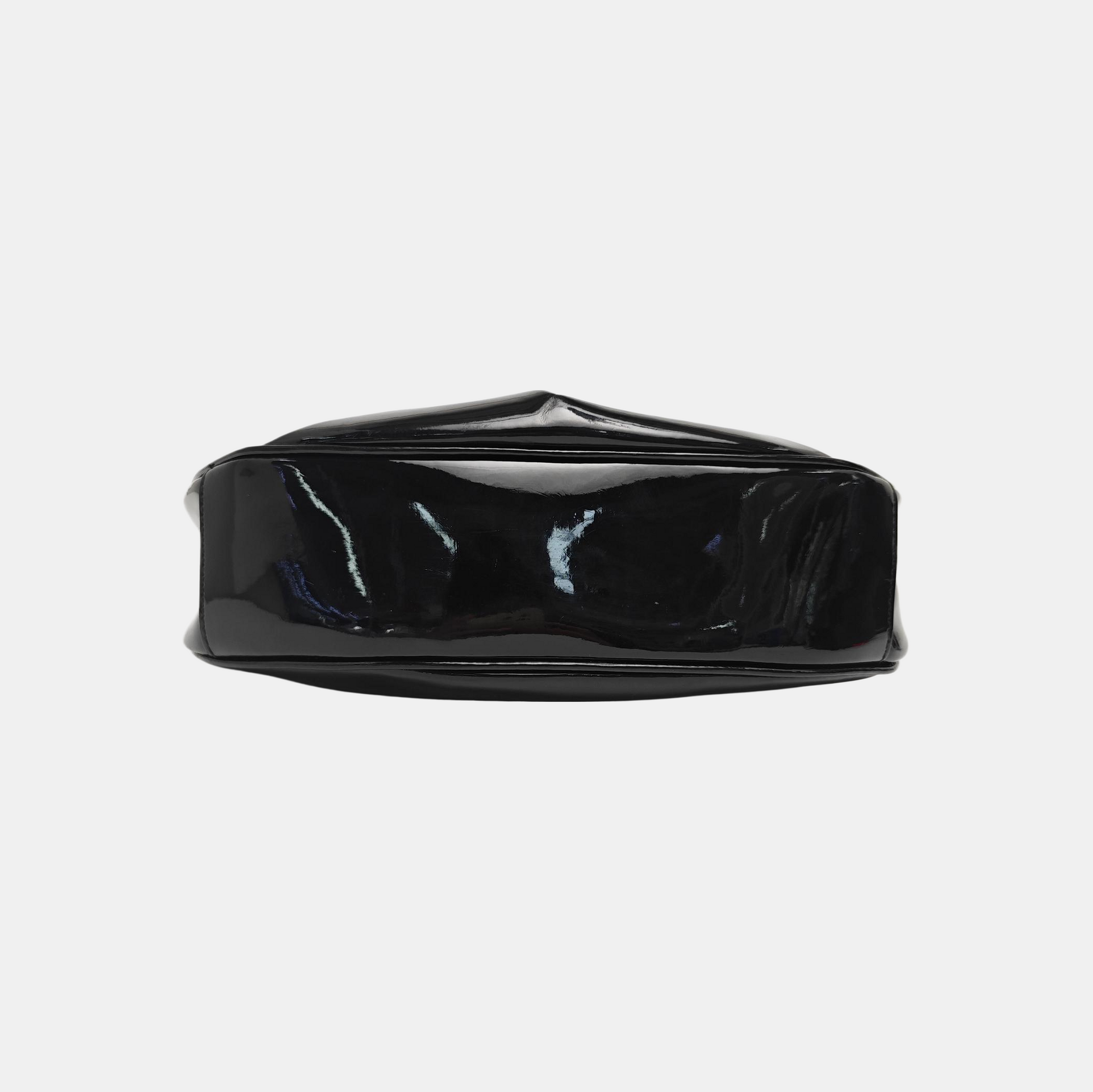 Le Cagole Small Patent Leather Black