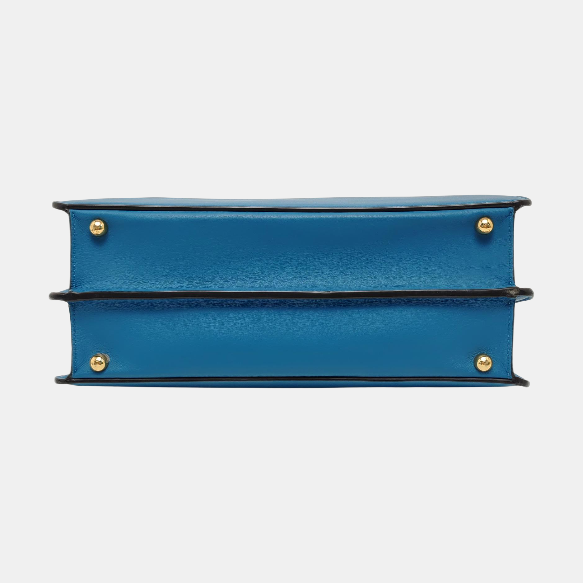 Authenticated pre-owned  Peekaboo Calfskin Blue - Shoulder Bag at Looply