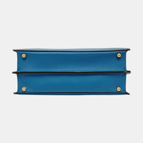 Authenticated pre-owned  Peekaboo Calfskin Blue - Shoulder Bag at Looply