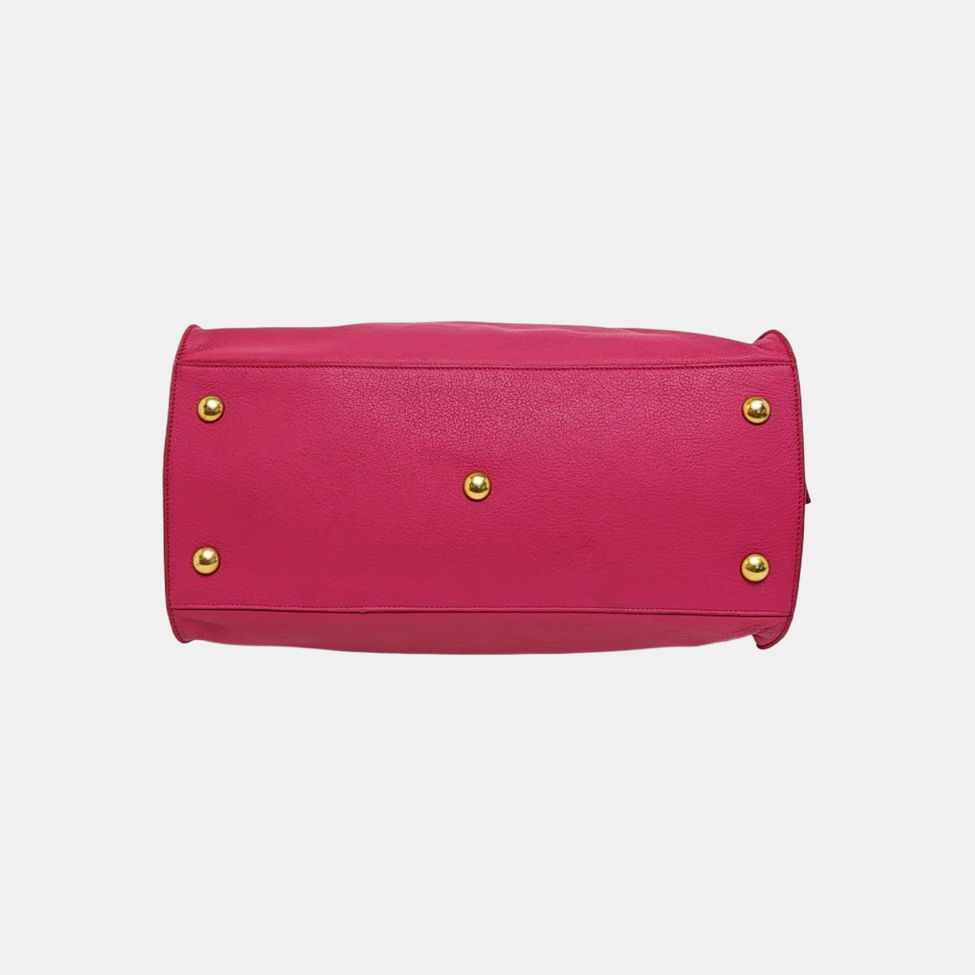 CHYC Y LIGNE Medium Calfskin Red