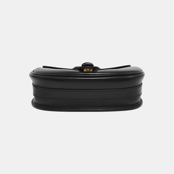 Bobby Medium Calfskin Black